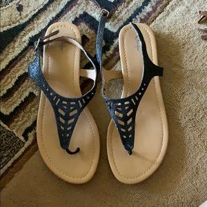Black sandals